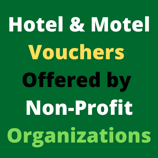 Hotel & Motel Vouchers Offered by Non-Profit Organizations