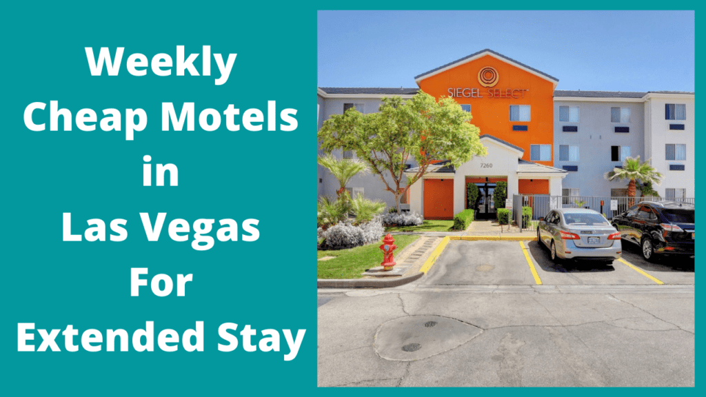 Weekly Cheap Motels in Las Vegas For Extended Stay
