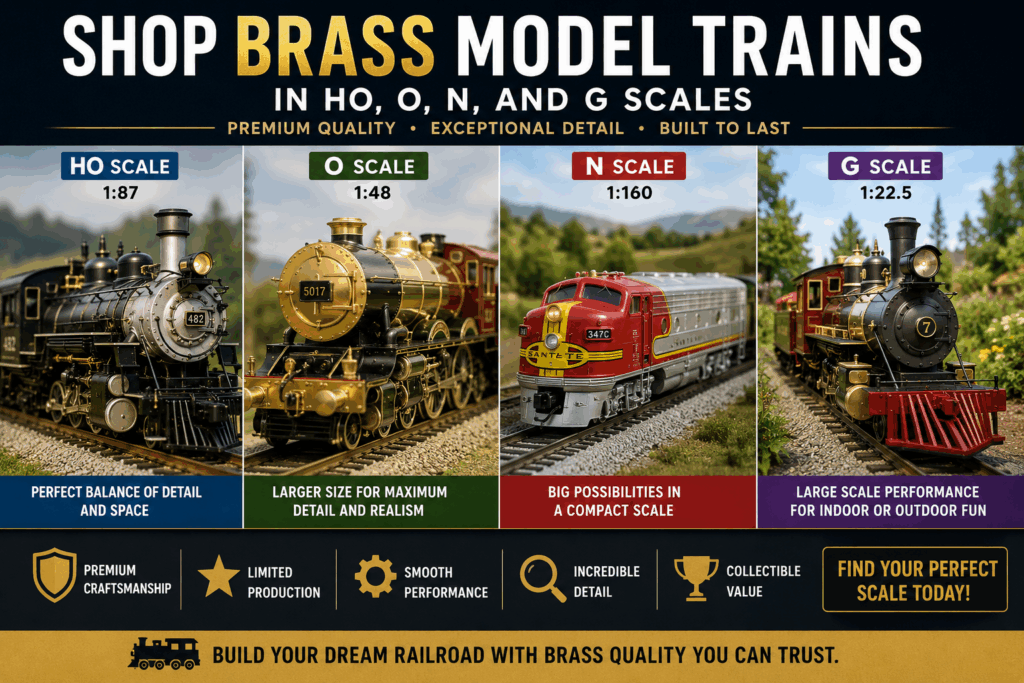 Shop Brass Model Trains