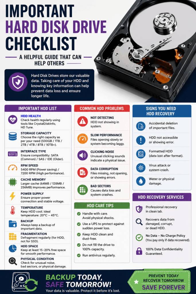Hard Disk Drive Data Recovery