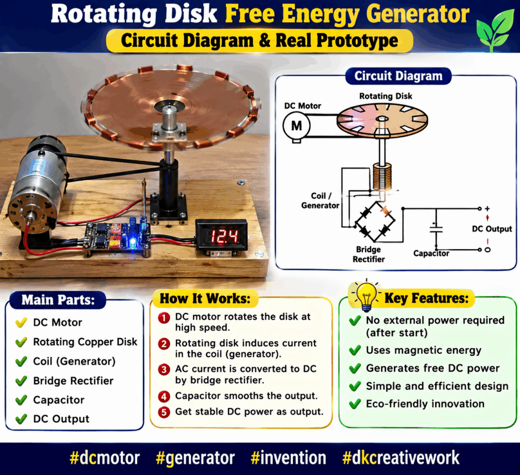 Rotating-Disk Generator