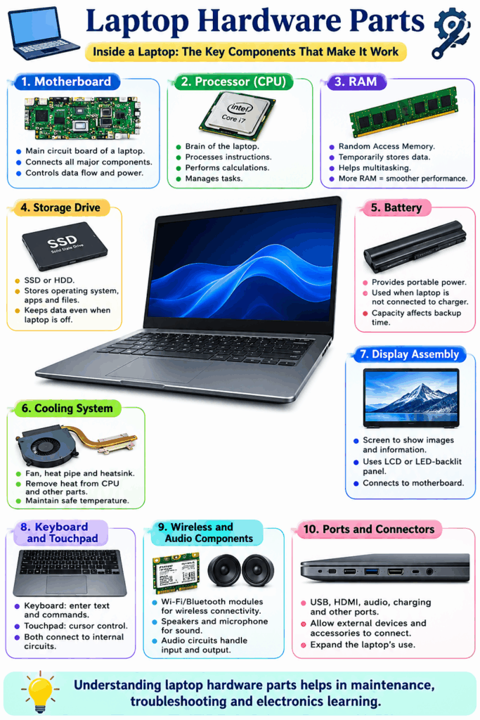 Laptop Hardware Parts