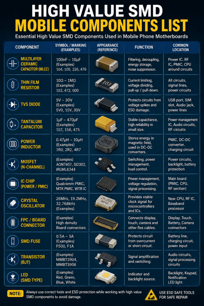 High-Value SMD Mobile Components